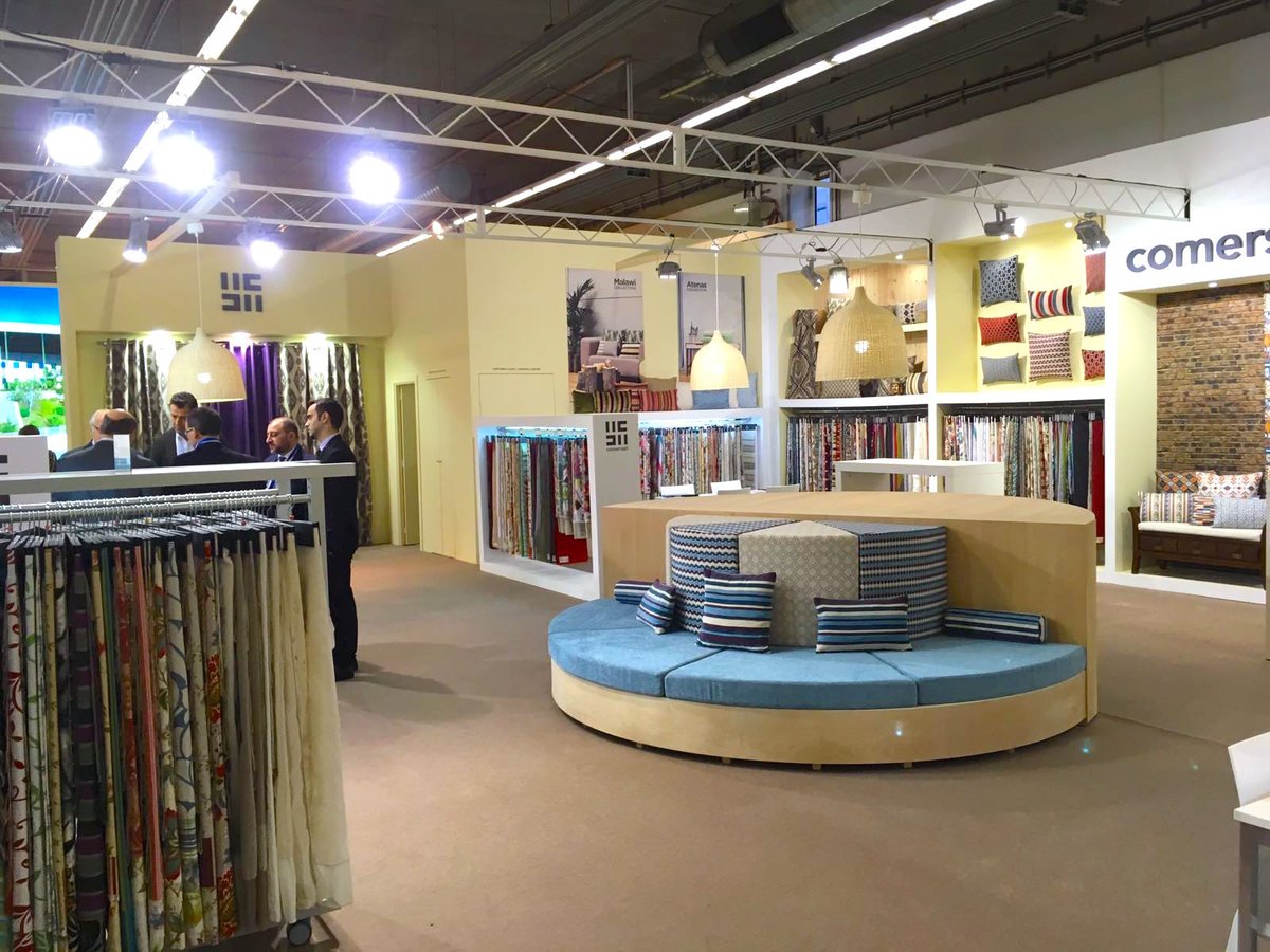 ComersanSA's tweet photo. Empezamos la primera jornada en @heimtextil!! #Frankfurt #textil #decoración #Contract Empresas de #Alcoy #Alcoi internacionales #Desde1969 https://t.co/84iO3ynPTf