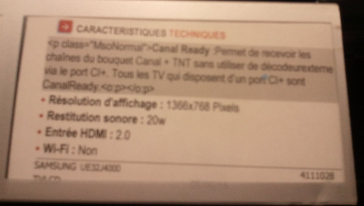 LaFabrique2Code's tweet image. Le balisage HTML sur le descriptif des produits en rayon...Go home Darty, you're drunk! #tropfloupourtoi