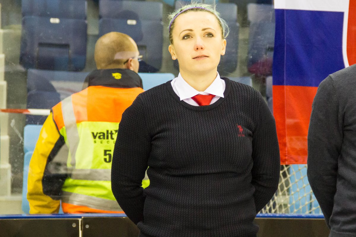 IIHFHockey's tweet photo. Barbora Kezmarska plays in top Slovak women's league while being an ass't coach for Slovak U18 women's nat'l team. https://t.co/ND4NcaeNlN https://t.co/hAEQtzJAUu