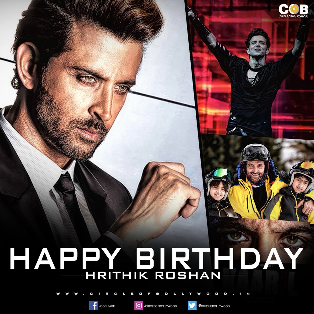 Happy birthday: message goes berserk wishing the Greek God Hrithik Roshan!
 