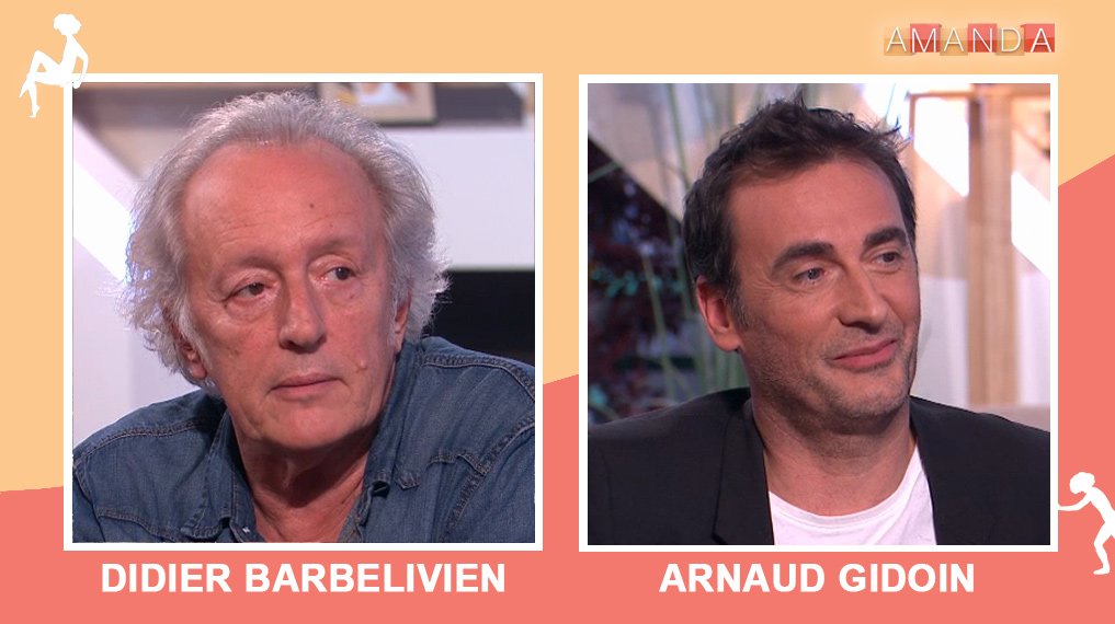 C'est parti ! 😀
Tout de suite on reçoit #DidierBarbelivien et @ArnaudGIDOIN sur @France2tv ! #AmandaF2