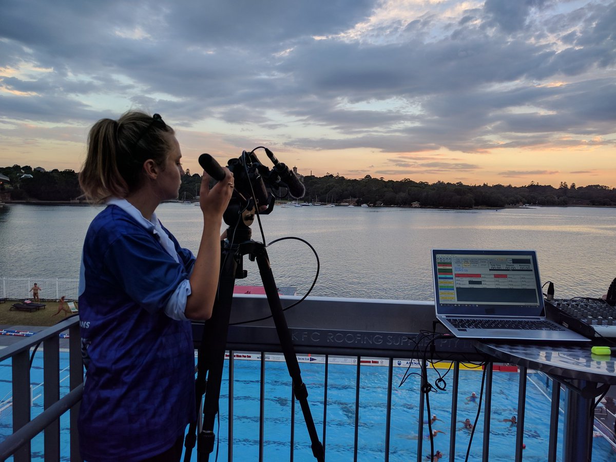 DoubleTakeQLD's tweet image. Stoked to be LIVE at @DWPCDevils for the opening round of #NWPL17 for @WaterpoloAus