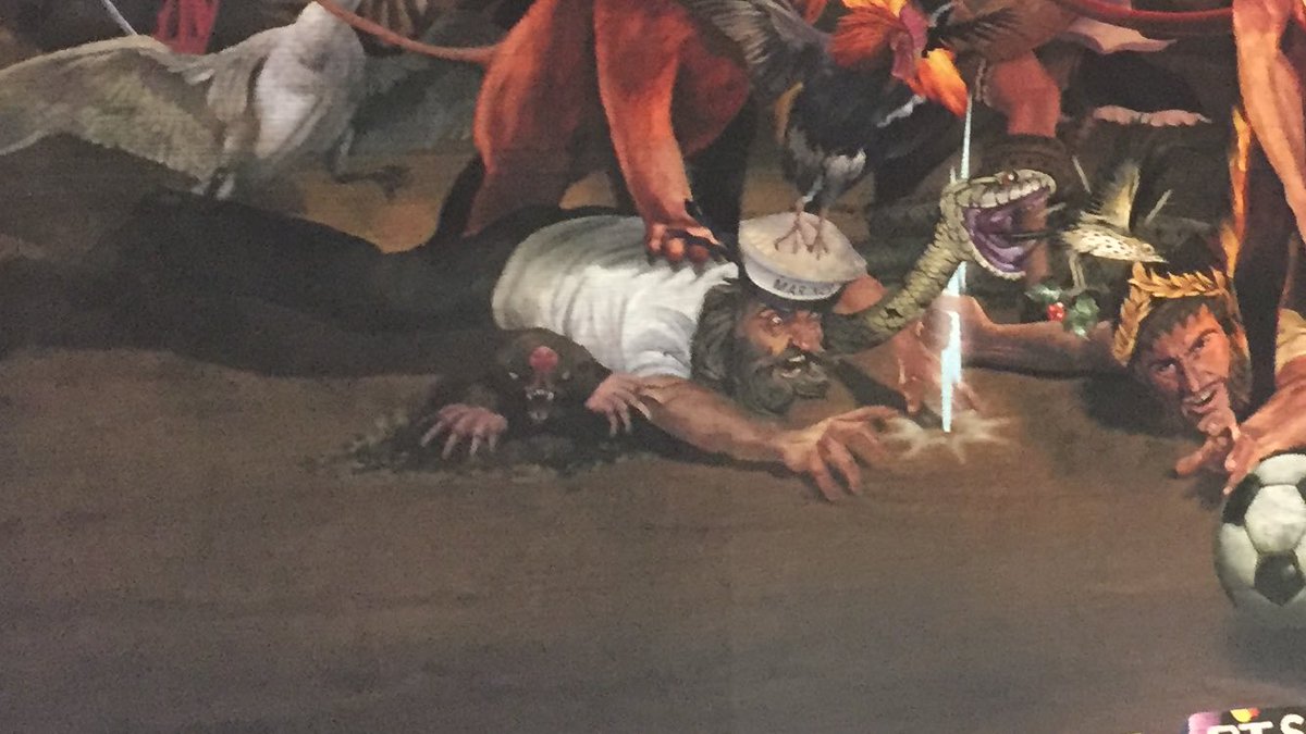 CodPodPod's tweet image. Nice little nod to #GTFC on a BT Sport ad on the tube #MARINERS