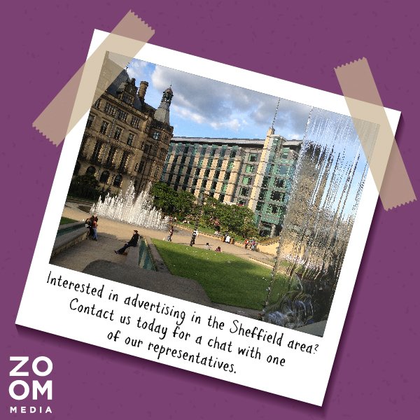 ZoomMediaLocal's tweet image. Thinking about advertising your business in the local area? Contact us today and see how we can help! #Sheffield #Advertising #Motiongraphic