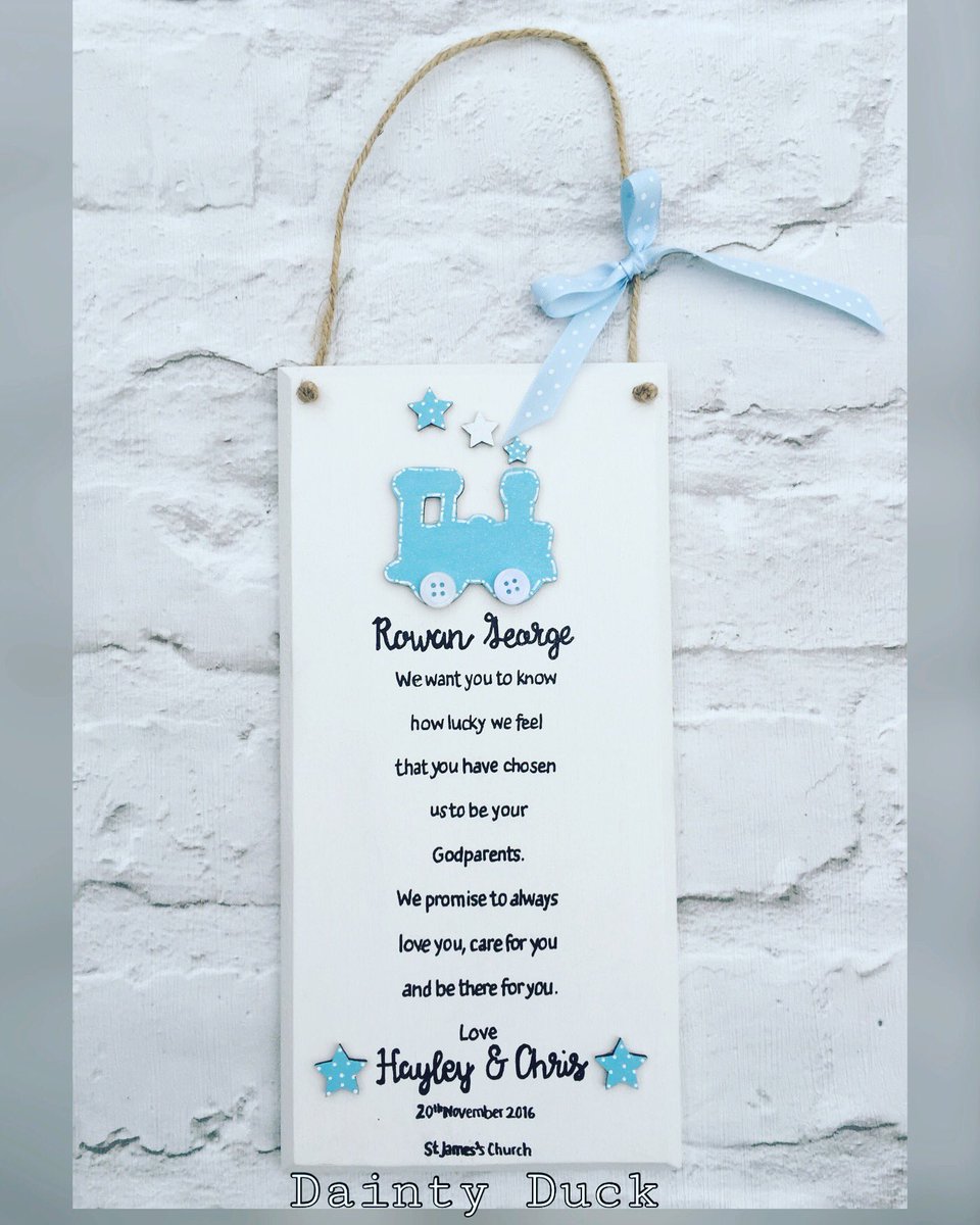 DaintyDuck's tweet photo. #christening #personalisedgifts #handmade #crafthour #train #nurserydecor #baby #childsroom #verse 
Sometimes it's all about the words 👏🏻 https://t.co/FR6ziIsyLS