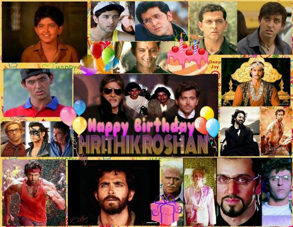      Happy Birthday Very Handsome Cool Stylish & Great Actor Of Bollywood.. Hrithik Roshan...    