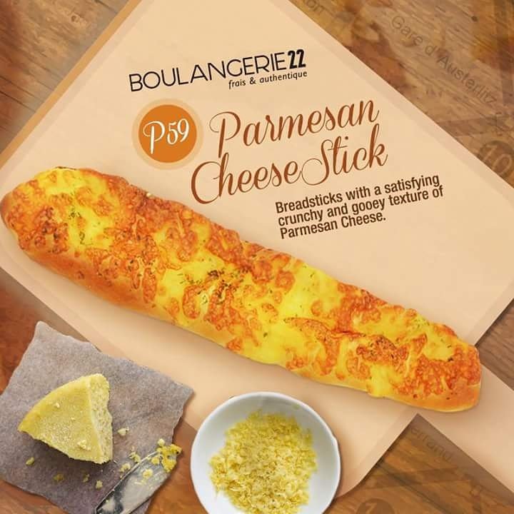 Experience the goodness of these buttery cheesy sticks that melt in your mouth! Get them fresh and preservative-free for P59. #B22