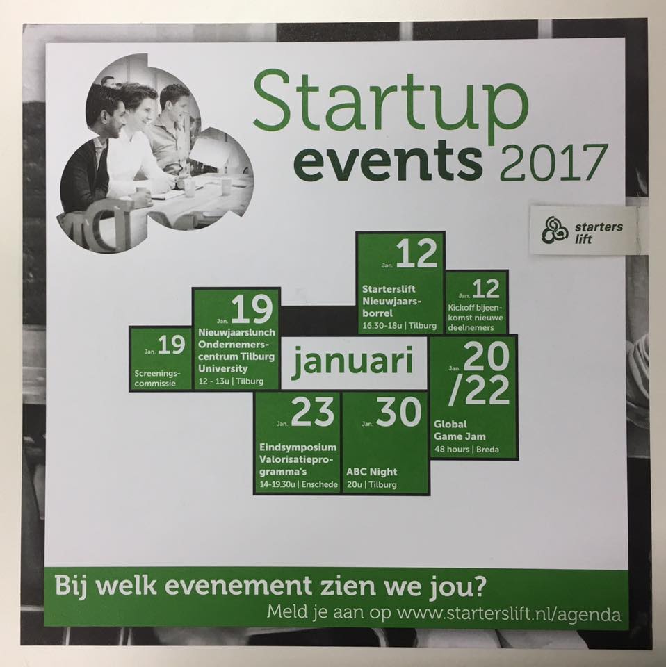 Vers van de pers &amp; binnenkort op jullie deurmat: het nieuwe Starterslift boek met 15 inspirerende ondernemersverhalen + de eventkalender!