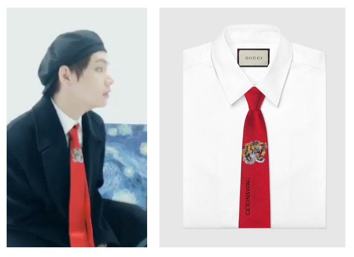 gucci tie tiger