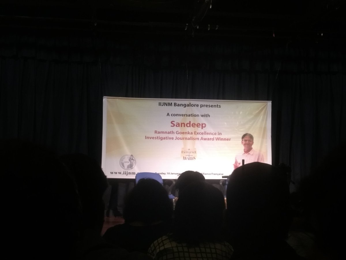 theAneesh19's tweet image. In conversation with Sandeep, Ramnath Goenka Excellence Awardee.
#PrintPods #InsertComma #ObserveThis16 #IIJNM #SandeepTalks