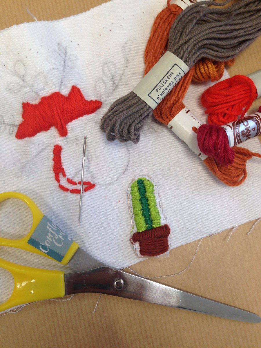 [ATELIERS du VIDE DRESSING] De 11h à 12h venez réaliser une broderie thermocollante pour customiser vêtements et accessoires (5€)