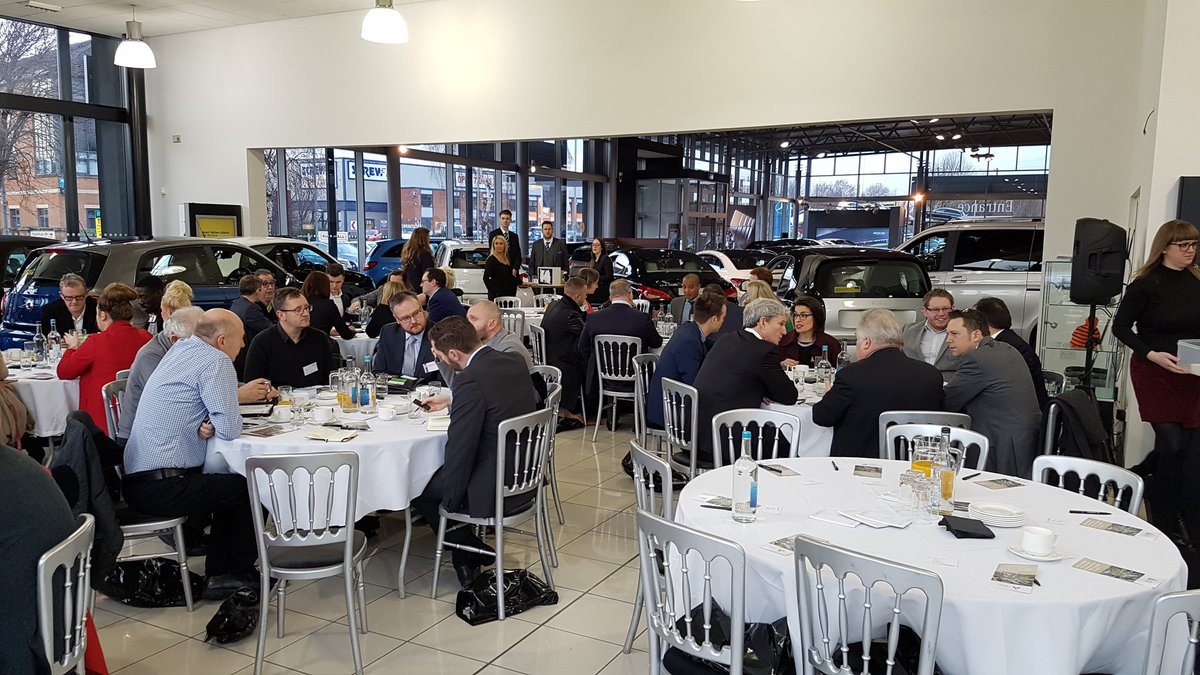 LookUpJonathan's tweet image. Great breakfast networking event this morning. Presentations and good contacts, surrounded by beautifully-engineered cars #mercedesbenz