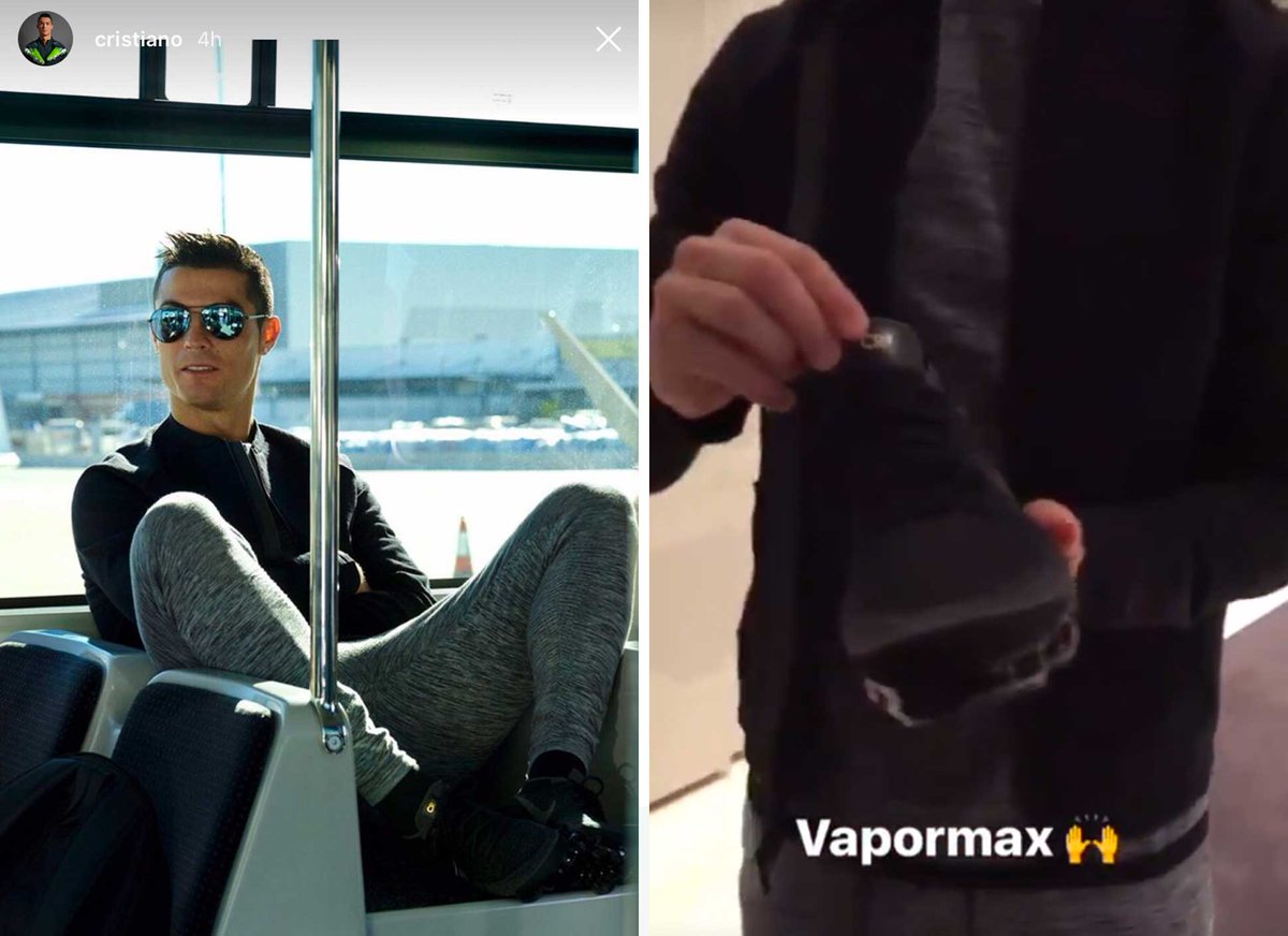 cristiano ronaldo vapormax