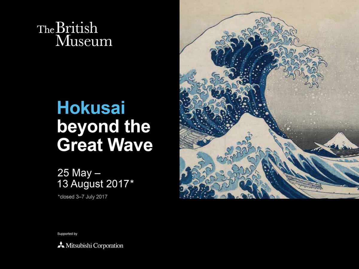 Image result for hokusai beyond the great wave british museum