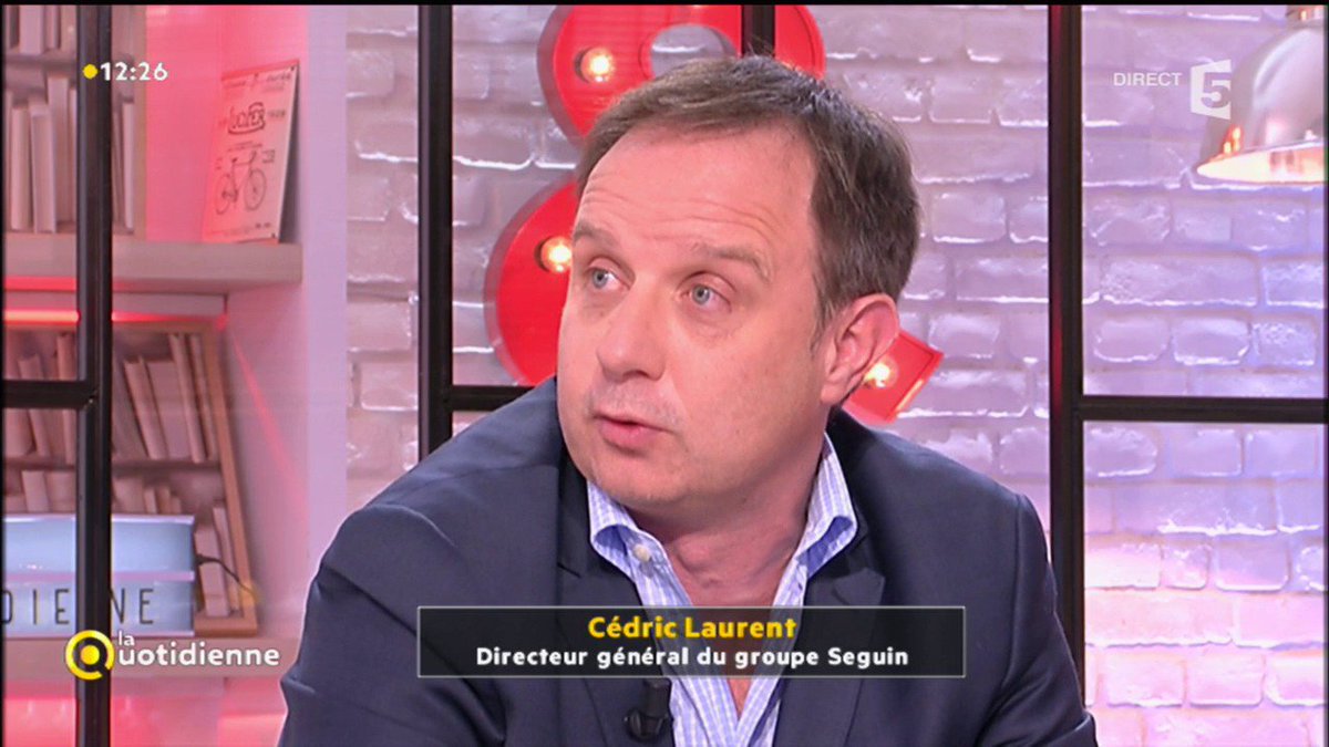 On reçoit CEDRIC LAURENT,  PDG du groupe SEGUIN DUTERIEZ <a href="/groupeseguin/">Seguin poêles et cheminées</a> <a href="/SDuteriez/">Seguin Duteriez</a>  #LaQuotidienne