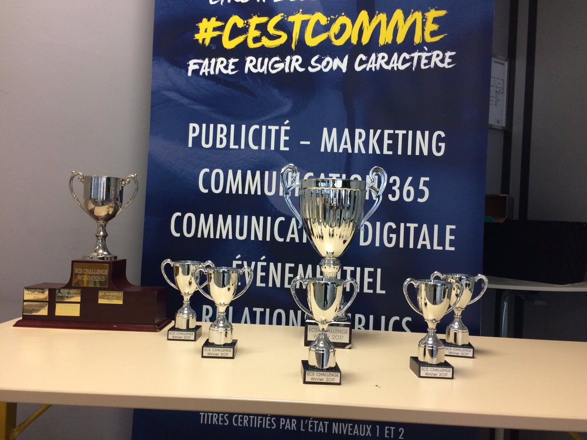 testedbyrebecca's tweet image. Qui gagnera la coupe de l&apos;#ECSCHALLENGE ? Rendez-vous tout à l&apos;heure pour les résultats ! 💪🏼