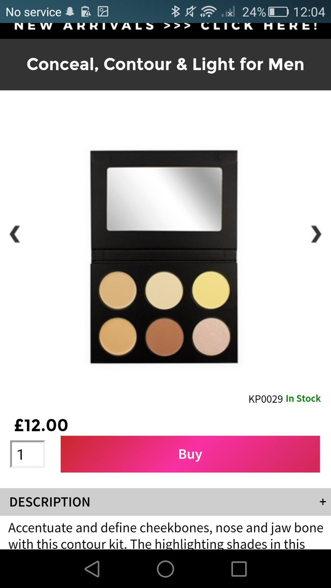 bethany_roses's tweet photo. Um... just looks like a contour kit to me? Are TAM going to start selling "guyliner" and "manscara" next #unnecessarilygenderedproducts https://t.co/YfAAa431wK