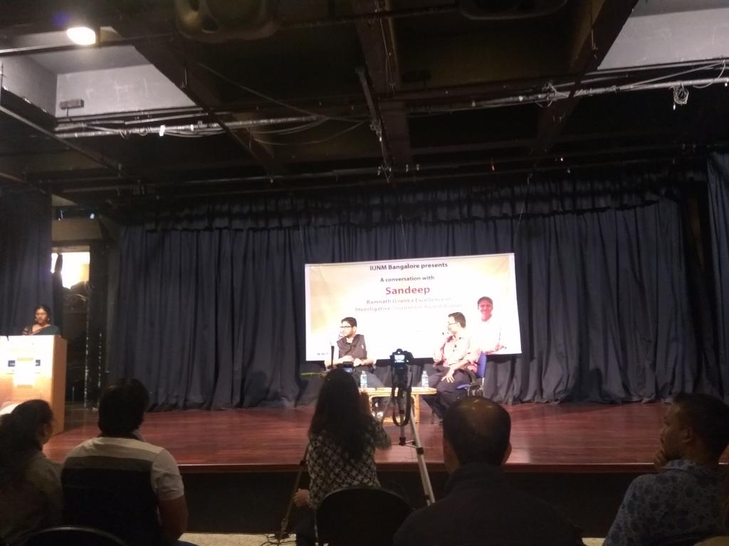 DivyaRsr's tweet image. #Sandeeptalks #IIJNM #printpods