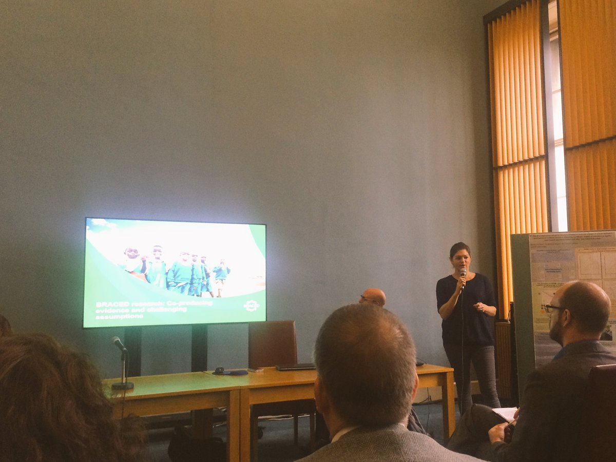 EmmaGogerty's tweet photo. .@emilycwilkinson presents @bebraced project -'co-producing evidence & challenging assumptions.' Visit: https://t.co/pwK6iUQiU2 #UKADR https://t.co/944MHxB2iQ