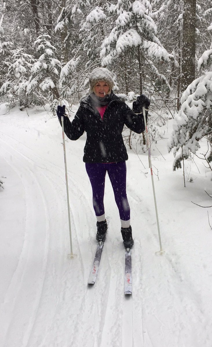 sue2016ma's tweet photo. CC skiing a couple weeks ago. https://t.co/zY0DmyoRF5