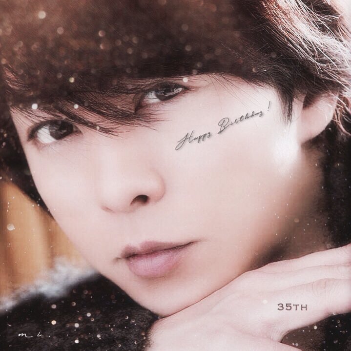 Happy Birthday to Sho Sakurai .                                              