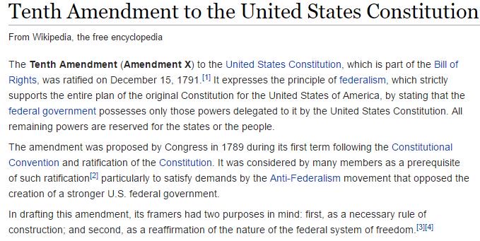 YourAnonNews's tweet photo. Trump is planning martial law in Chicago.  If federal troops set foot on state land it is a breach of the 10th Amendment. It is illegal. https://t.co/Sw126BxCSp