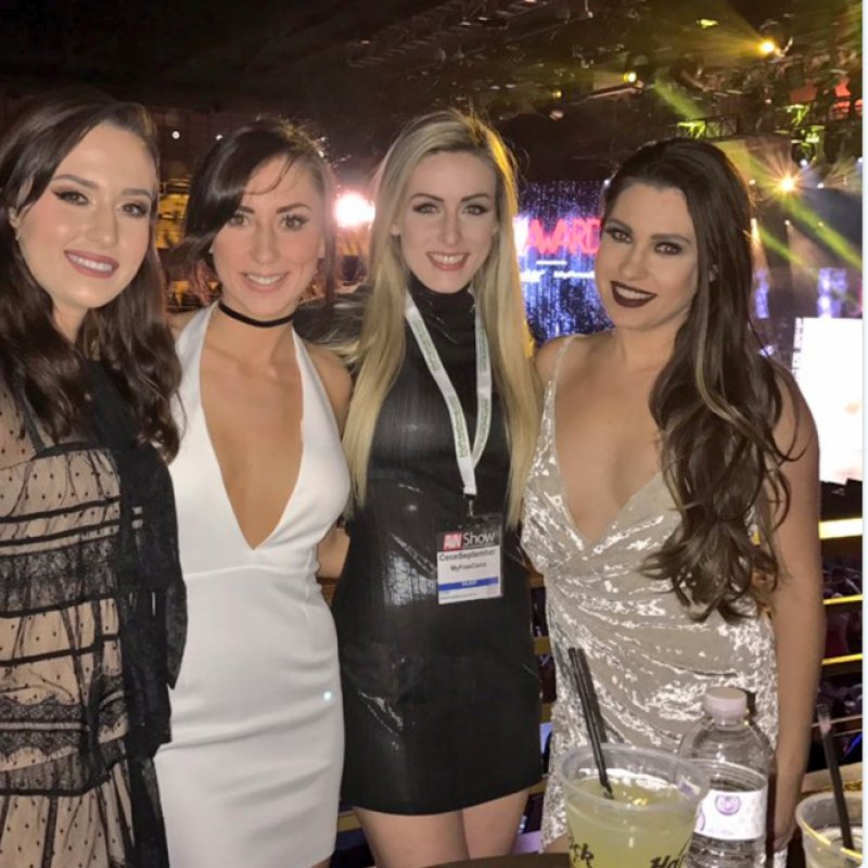 TW Pornstars - CeceSeptember.Com. Twitter. 2017 AVN Industry Pass Badge