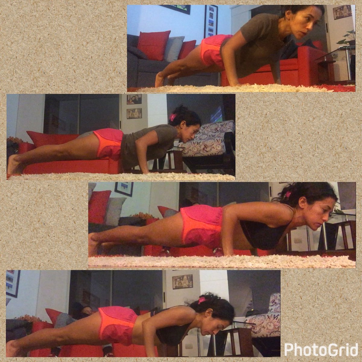 Opmrcamila's tweet photo. @AdictasAlPlank Hoy es un día maravilloso por primera vez logro el low plank después de muchos intentos salió la sostengo y me gusta👏🏽💓💪🏾 https://t.co/HzmNcqEGh2