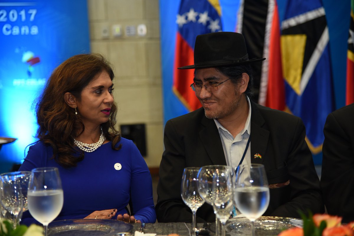 [Foto]📷Almuerzo de Cancilleres en la #VCumbreCELACRD #CELAC2017 en Xlll Reunión de Ministros de Relaciones Exteriores de la #CELAC