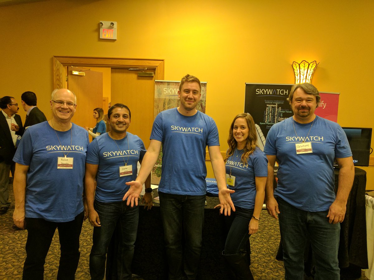 SkyWatchApps's tweet photo. We're here! #TechJamWR #JoinOurRocketship https://t.co/jaJoLCxCjW