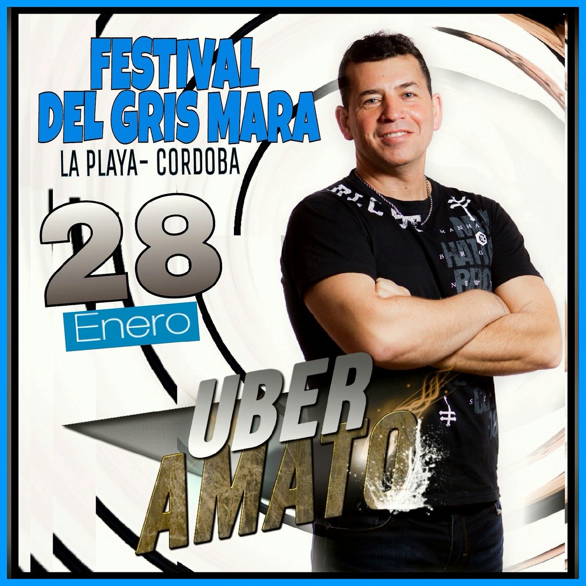 uberamato's tweet photo. 🔻ESTE SÁBADO 28 DE ENERO🔻
➡FESTIVAL DEL GRIS MARA!!!!! 
EN LA LOCALIDAD DE "LA PLAYA - CBA."
➡NOCHE ES IMPERDIBLE!!!
#TodoLlega #UberAmato 😉 https://t.co/5T0DOFXv8U