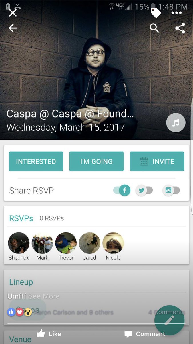 BassMusicMag's tweet photo. @caspaofficial at Foundation March 15th! No mucking about with this one #subsoldiers https://t.co/A1b4vdWieY