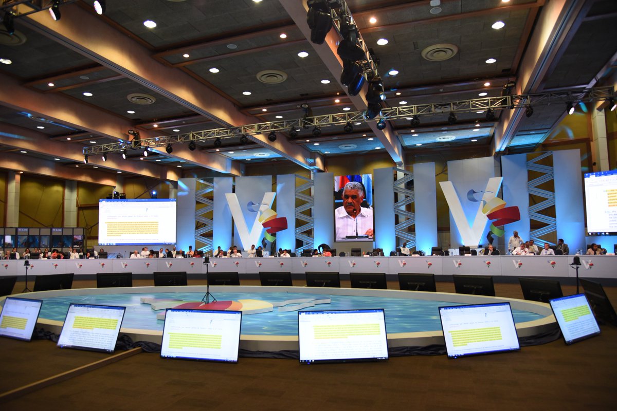 [Foto]📷 Reunión de Ministros de Relaciones Exteriores de la #CELAC en la #VCumbreCELACRD  #CELAC2017