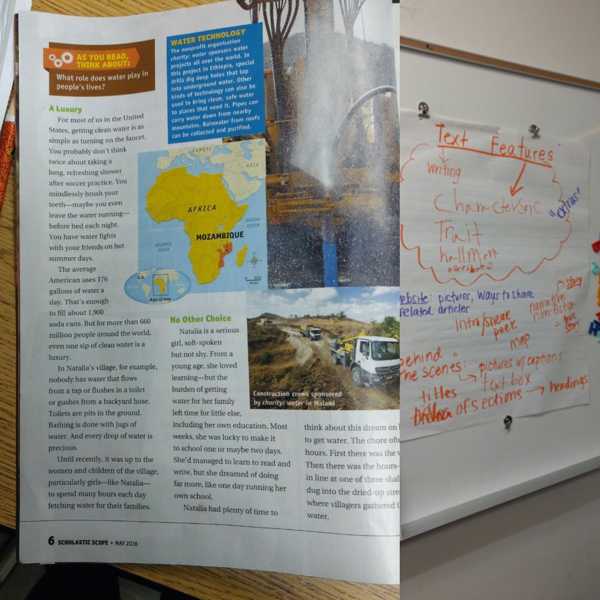 ShawSquad222's tweet photo. Teaching ESOL students about using text features today. #literacy #textboxes #maps #timelines #boldedwords #subheadings #captions #ELLs https://t.co/RJv3nTJZmx