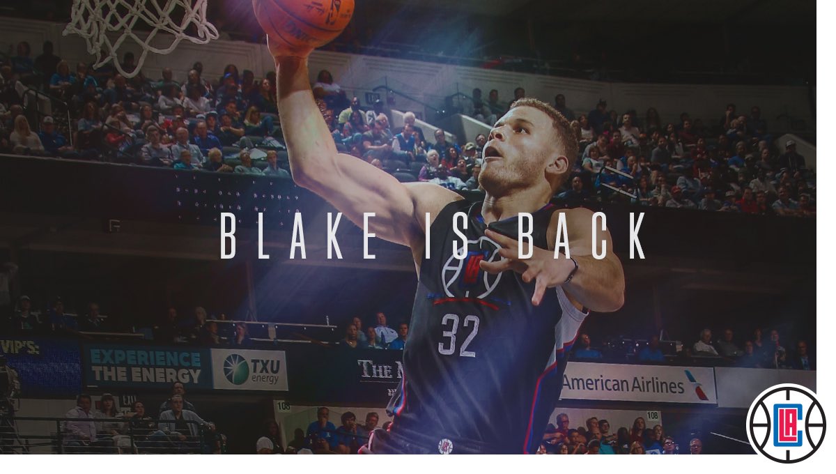 LAClippers's tweet photo. 3️⃣2️⃣ is back. | #ItTakesEverything https://t.co/wZEZ9UkvuI