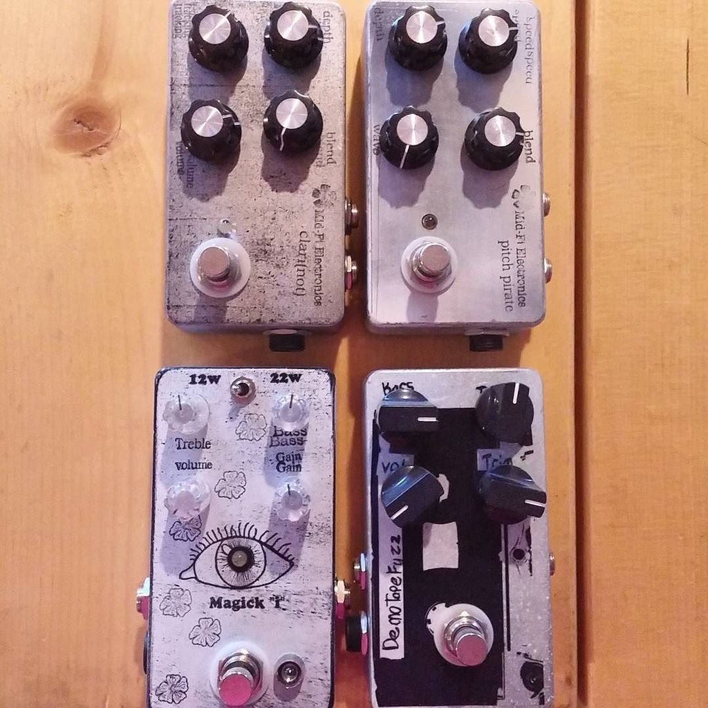 I've been a big fan of @midfielectronics for as long as I've been a builder, Doug's pedals… ift.tt/2juzSvA