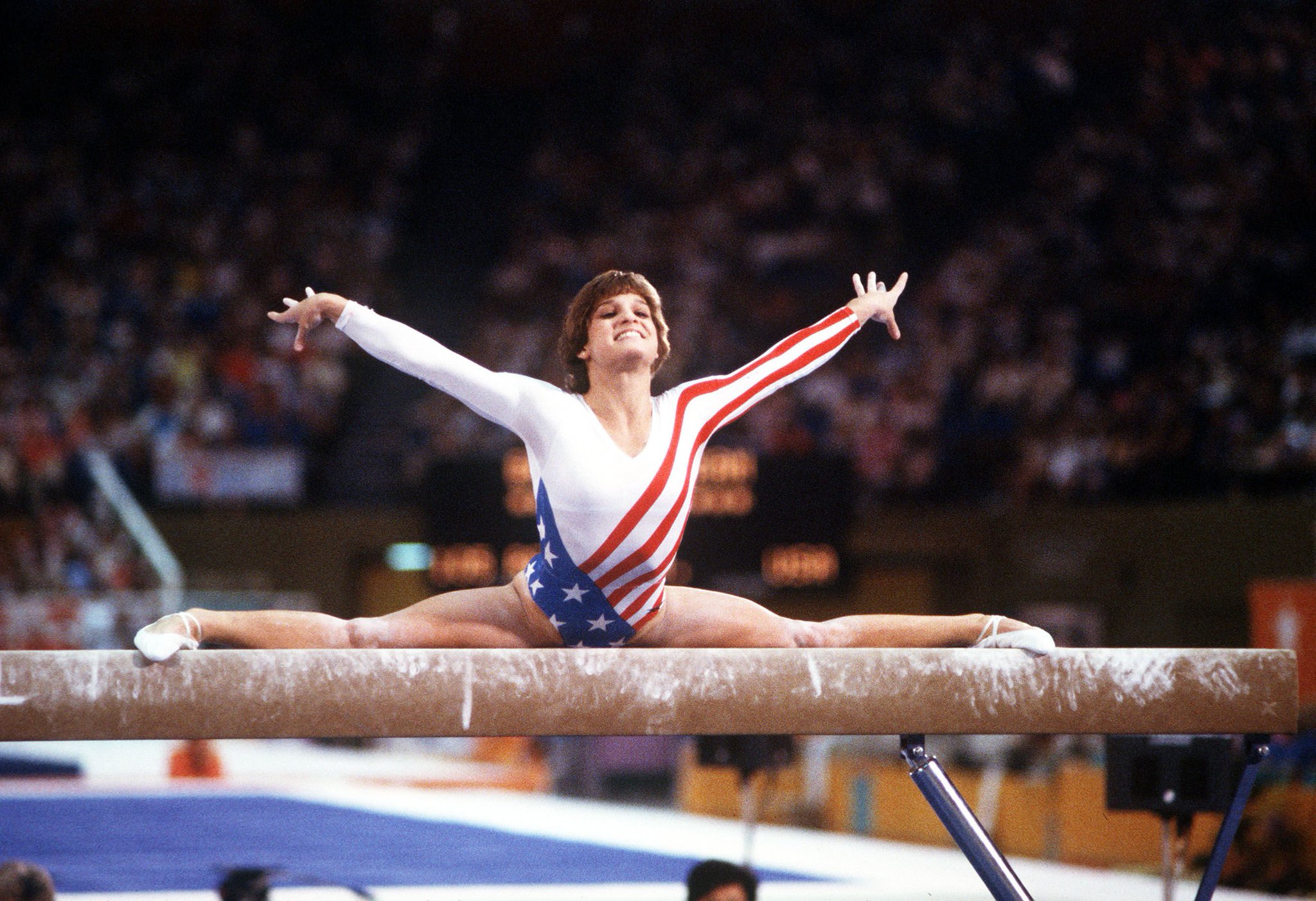 Happy 48th birthday to Mary Lou Retton, 1984 Women\s Olympic Gold Medalist and all around champion! 