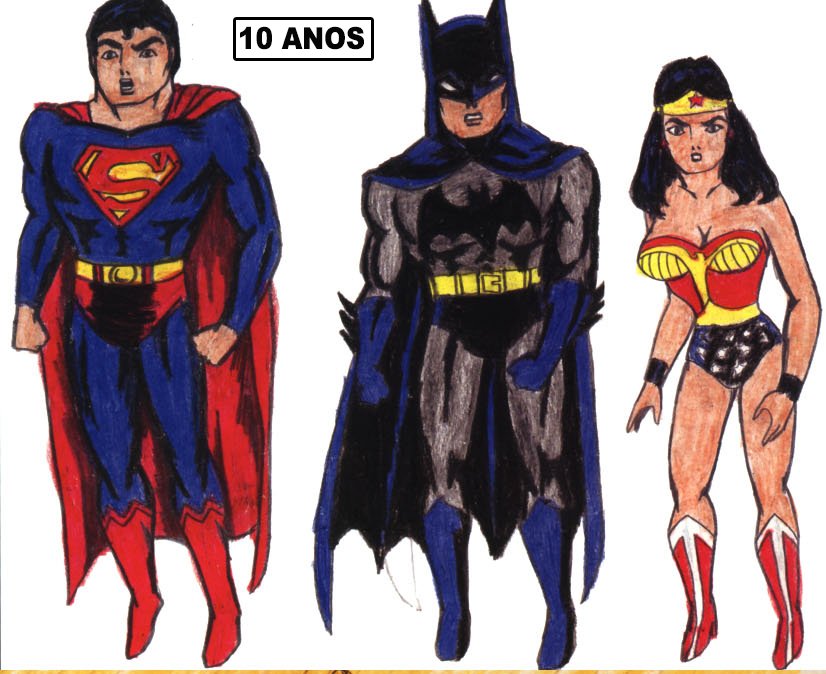 pauloap's tweet image. Olha que absurdo o nível do Alex Ross desenhando aos 3 ANOS DE IDADE

(e repare na evolução com 7, 10 e 12 anos)