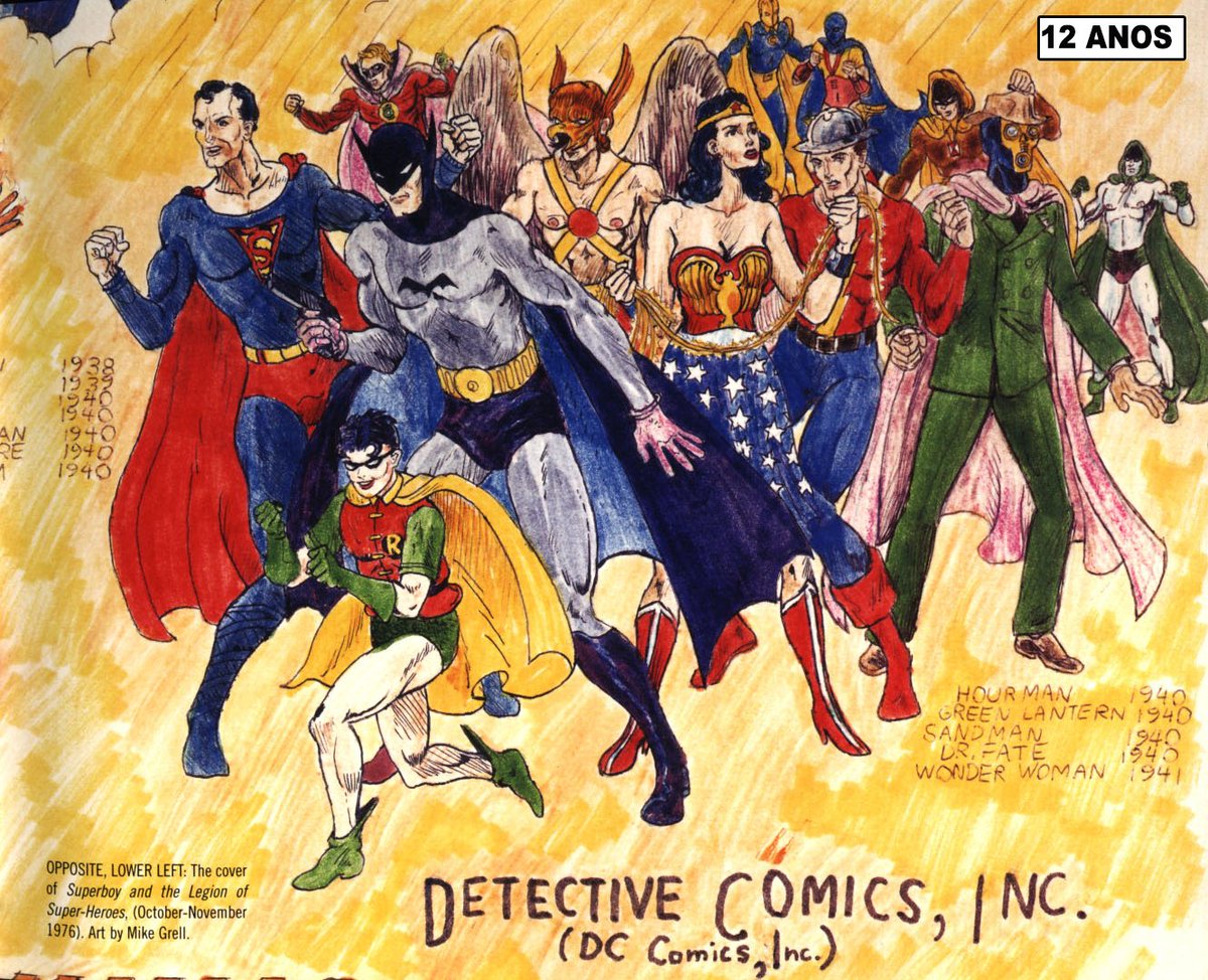 pauloap's tweet image. Olha que absurdo o nível do Alex Ross desenhando aos 3 ANOS DE IDADE

(e repare na evolução com 7, 10 e 12 anos)