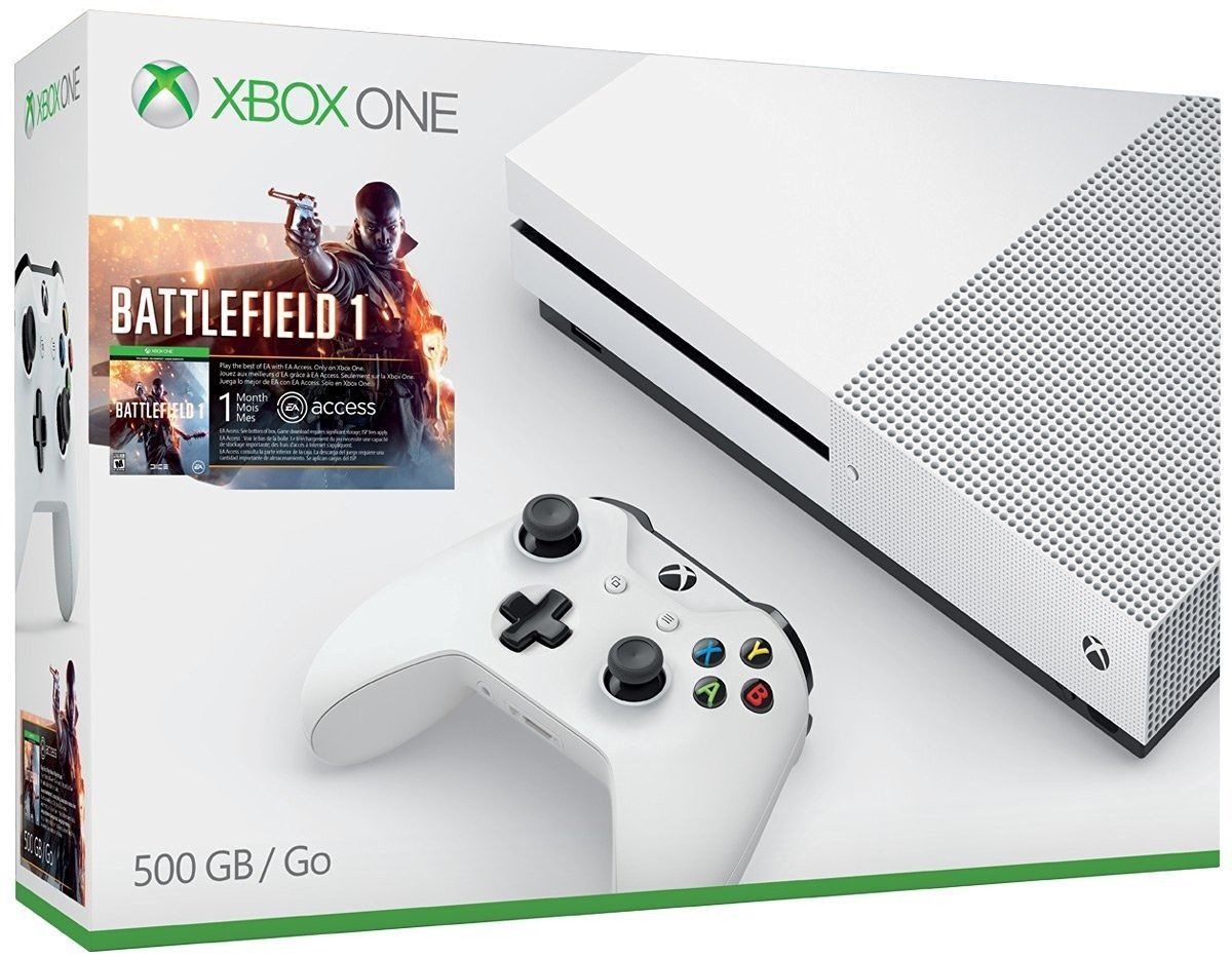 GamersPlunder's tweet photo. #gamers $220 for a new #XboxOne S 500GB Console + Battlefield 1 Bundle + free shipping https://t.co/ClFegLNe82 #gamingdeals #xbox #gaming https://t.co/CZxiOujylB
