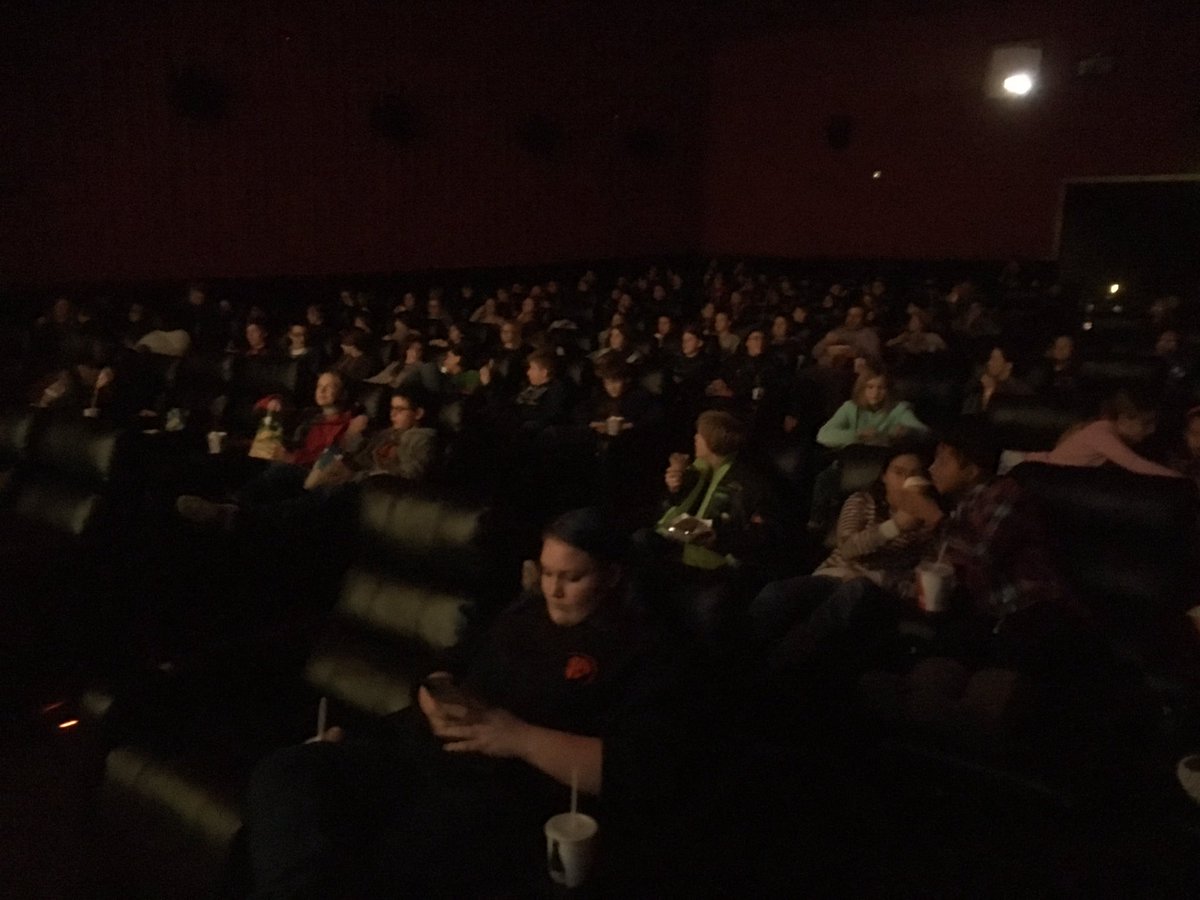 STEMisMyFuture's tweet photo. Hidden Figures with our district MESA program. The WHOLE theater full of STEM! #mesaatwms #weared51 #westslopebestslope #HiddenFigures https://t.co/8dVP1eZ3Gd