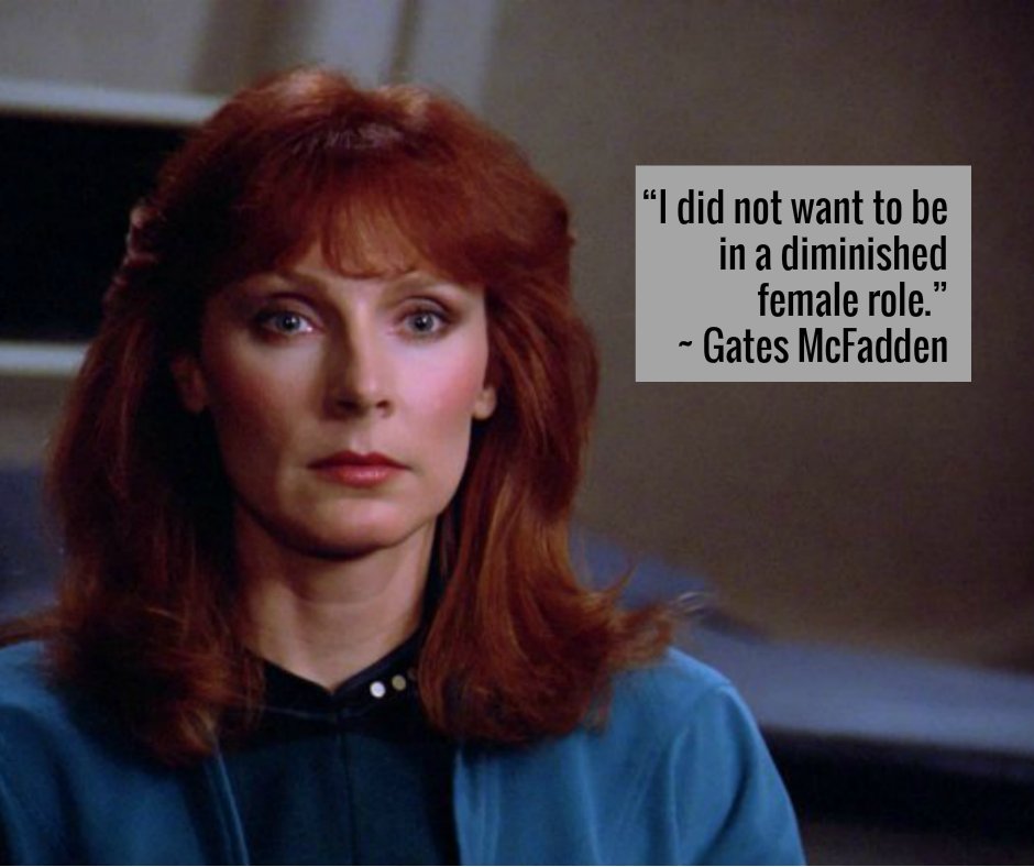 fanslashfic's tweet photo. ICYMI: Gates McFadden on Pranks, Sexism, and Spandex: Tales from Hal-Con https://t.co/eIDGkiL6Ot #HalCon2016 https://t.co/AVY4Kv10bt