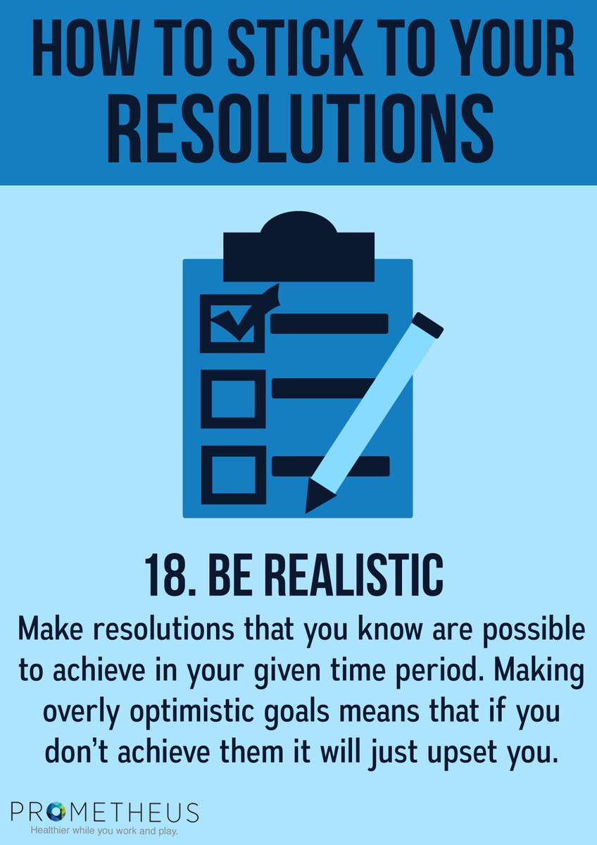 trevvai's tweet photo. Sticking to #resolutions tip 18 - Try not to let the euphoria of the new year allow you to make unrealistic goals #berealistic https://t.co/Yhg2M6710o
