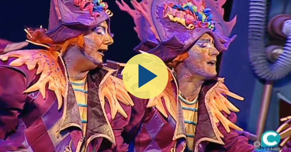 CarnavalCadizTV's tweet photo. Comparsa La azotea - Preliminares COAC 2017 #COAC2017P3

VÍDEO: https://t.co/vFtqtuGEM4 https://t.co/0BV6buwWwq
