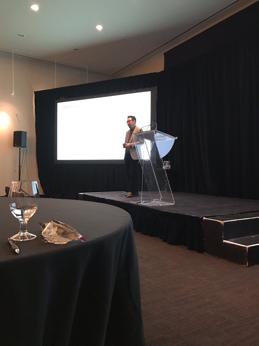 claudeatredhat's tweet photo. Gene Kim presenting at the Toronto DevOps Event #redhatdevops https://t.co/Qnt1gUwxSV