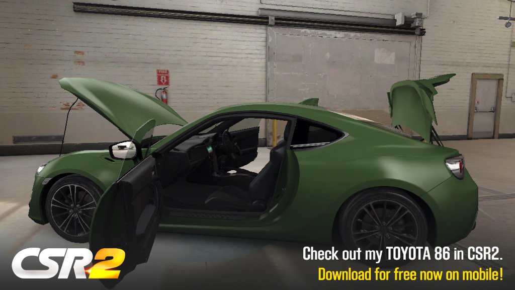 ogeenx's tweet photo. Check out my TOYOTA 86 in CSR2.
https://t.co/rFK5H1ZIuV https://t.co/YMcQwRyvAM