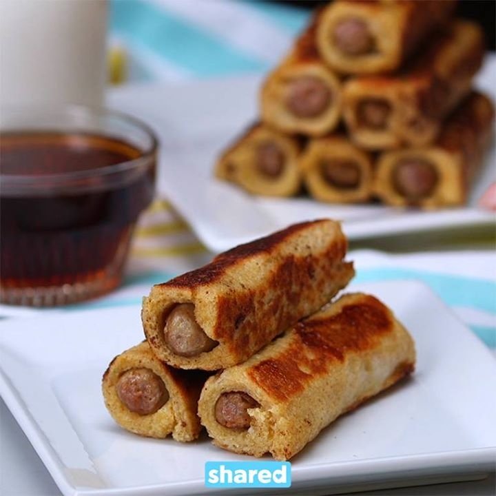 BellemeadeFrms's tweet photo. It's pigs in a blanket, breakfast-style! RT if you'd try these tasty treats. https://t.co/xZZkZWGic6 https://t.co/jRXfCqGi4A