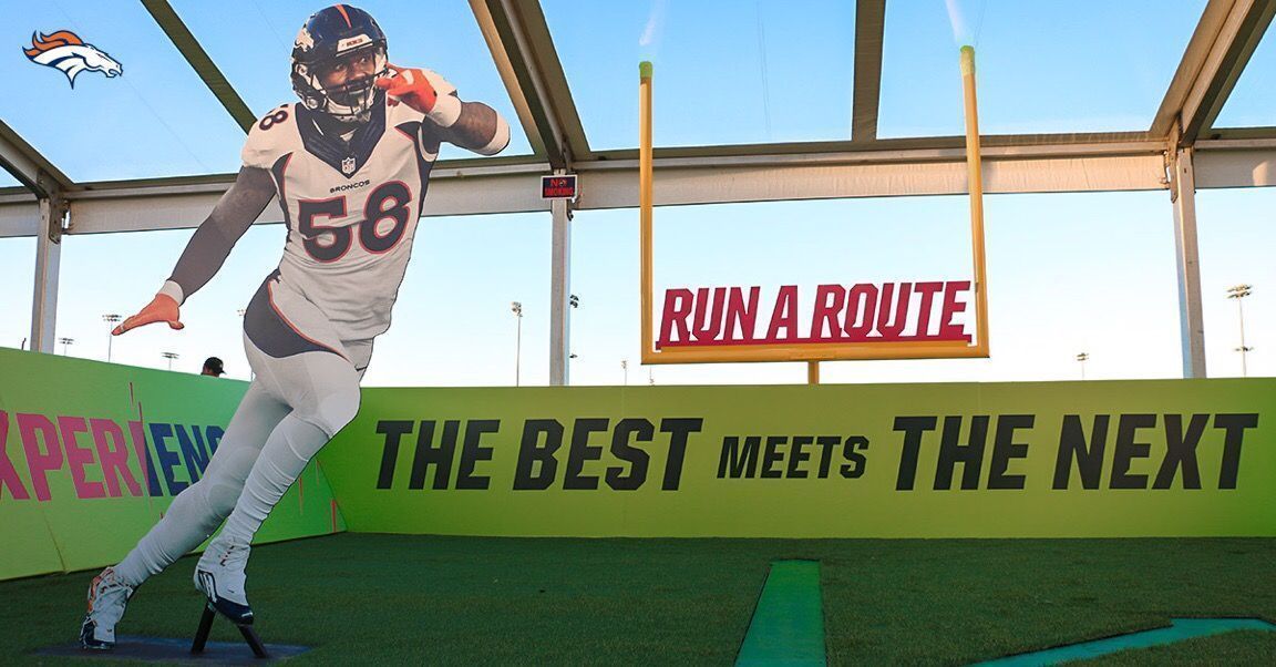 Broncos's tweet photo. 📍@NFL #ProBowl Experience in #Orlando https://t.co/1TJ9cqK1Zt