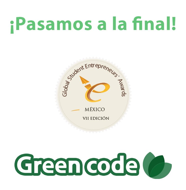 wearegreencode's tweet image. ¡Somos finalistas en la competencia GSEA México!