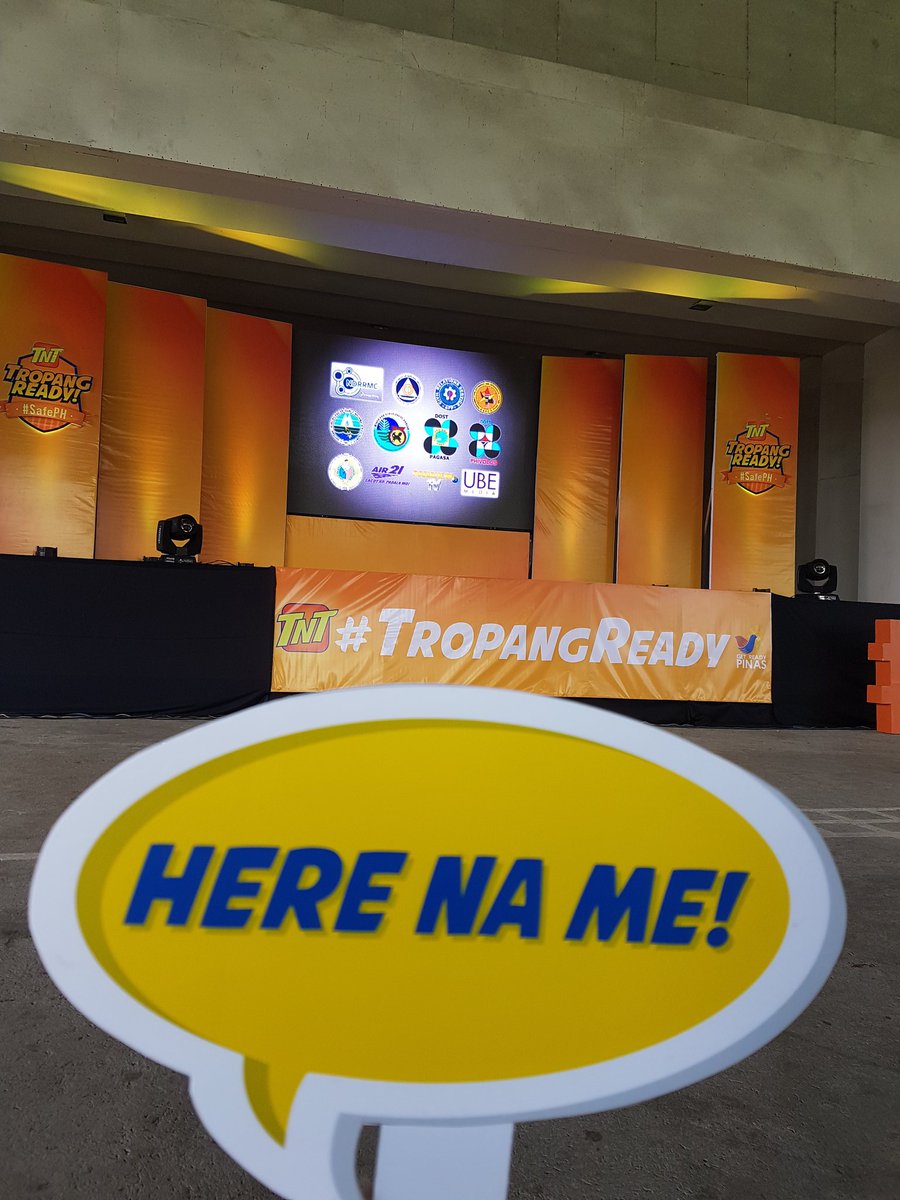 GetReadyPinas's tweet photo. ATM The #TropangReady @TalkNText and #GetReadyPINAS at Southern Leyte State University,Sogod,S.Leyte. https://t.co/5QGk3OK1dg